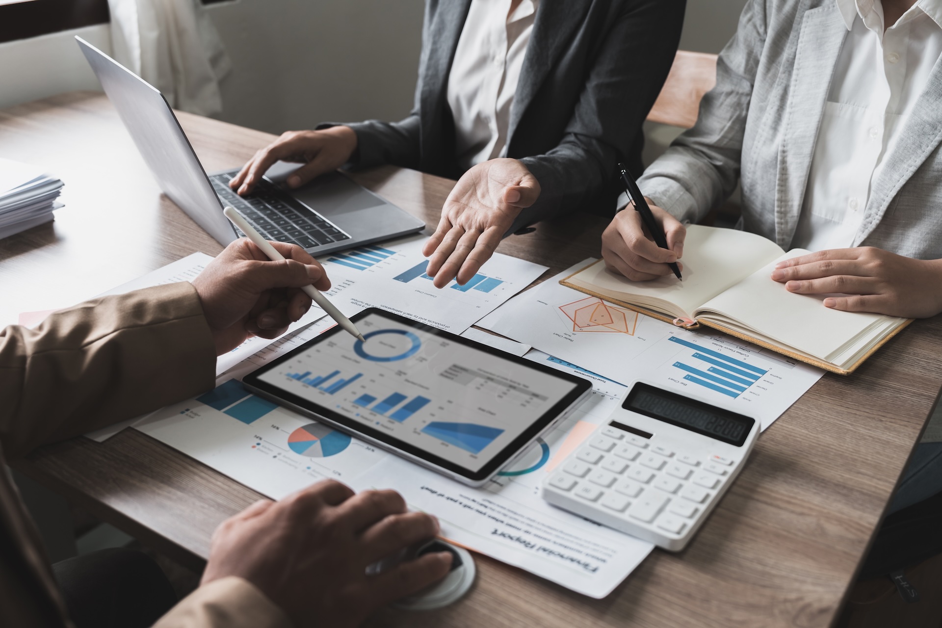 打ち合わせ風景